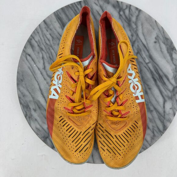 Hoka One One Cielo X LD Track Shoe Women 11.5 Radient Yellow Lightweight Running - Picture 8 of 12